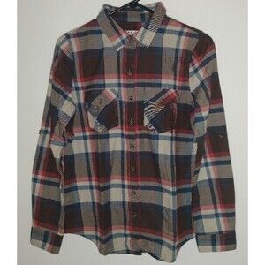 Get Lucky Los Angeles Lightweight Flannel Women's Medium Plaid NEW w/ TAGS